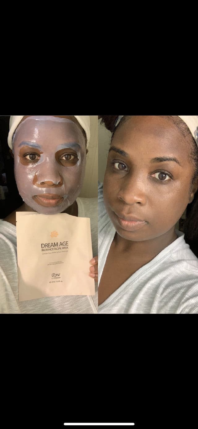 Dr. Dream Dream Age Radiance Facial Mask review photo by Georgialion47