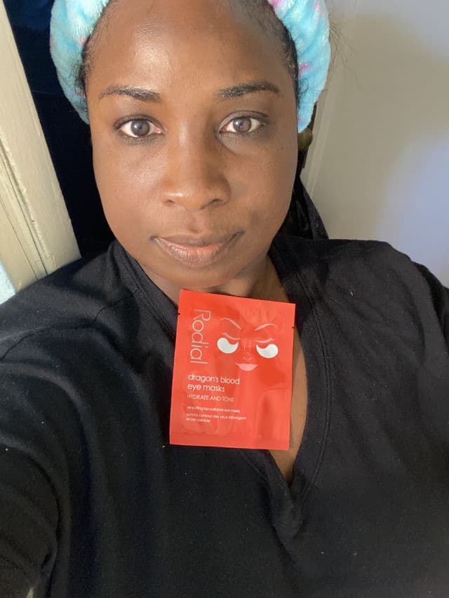 Rodial Dragon's Blood Eye Masks review photo by Georgialion47