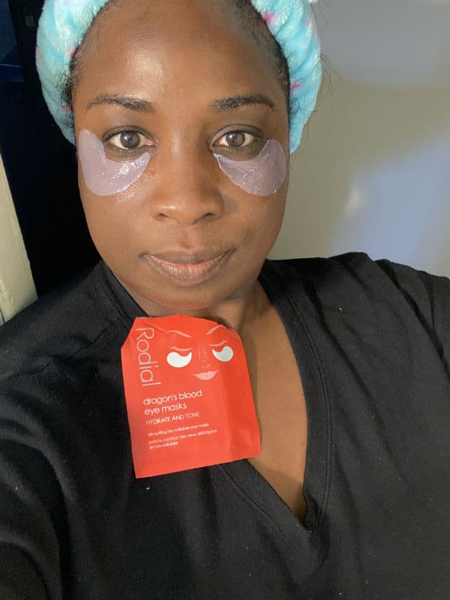 Rodial Dragon's Blood Eye Masks review photo by Georgialion47