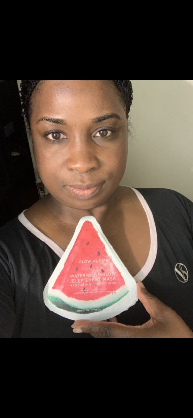 Glow Recipe Watermelon Glow Jelly Sheet Mask review photo by Georgialion47