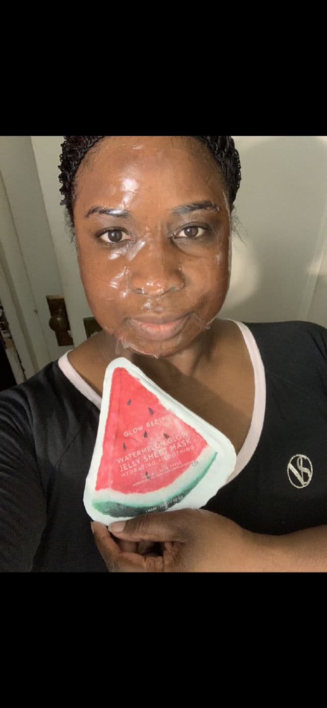 Glow Recipe Watermelon Glow Jelly Sheet Mask review photo by Georgialion47