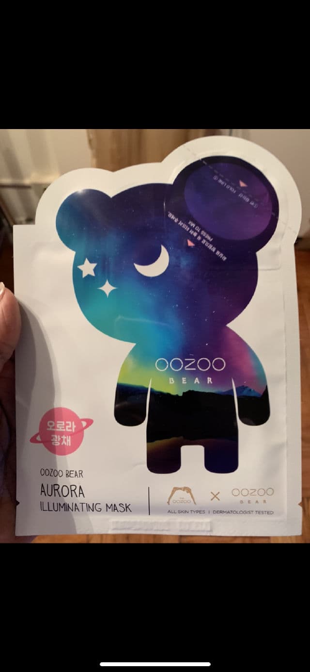 OOZOO Bear Aurora Illuminating Mask review photo by Georgialion47