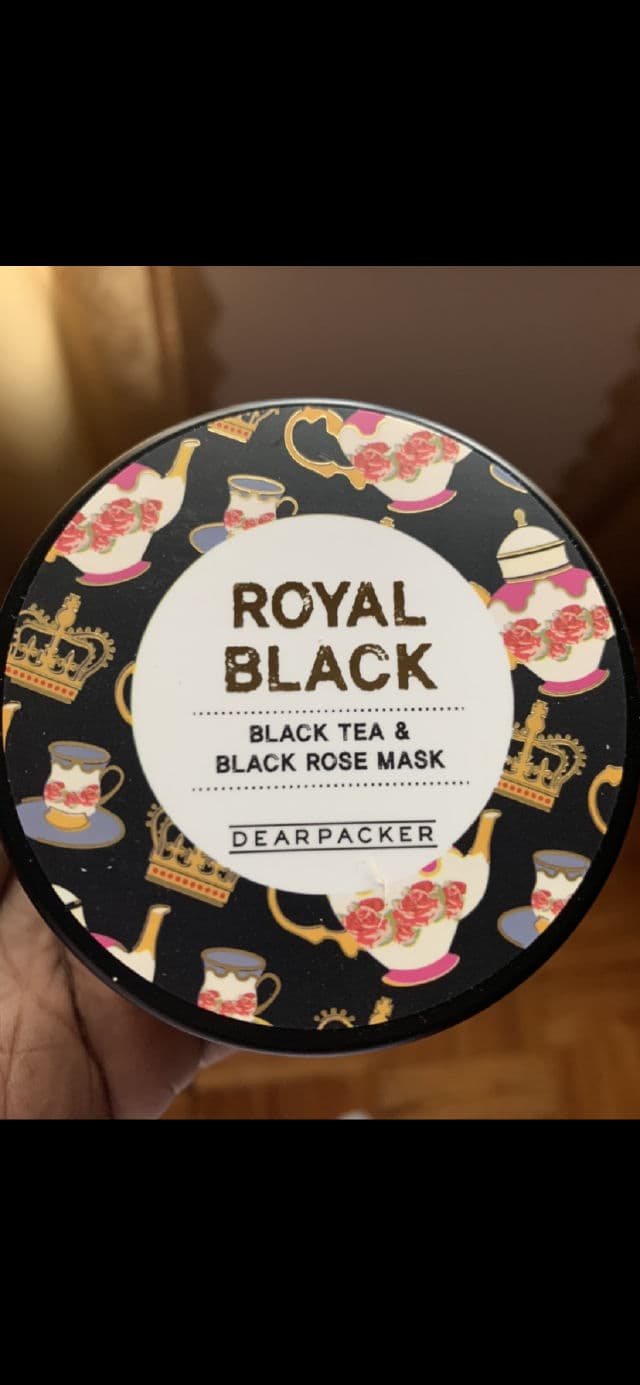 Dearpacker Royal Black Black Tea & Black Rose Mask review photo by Georgialion47