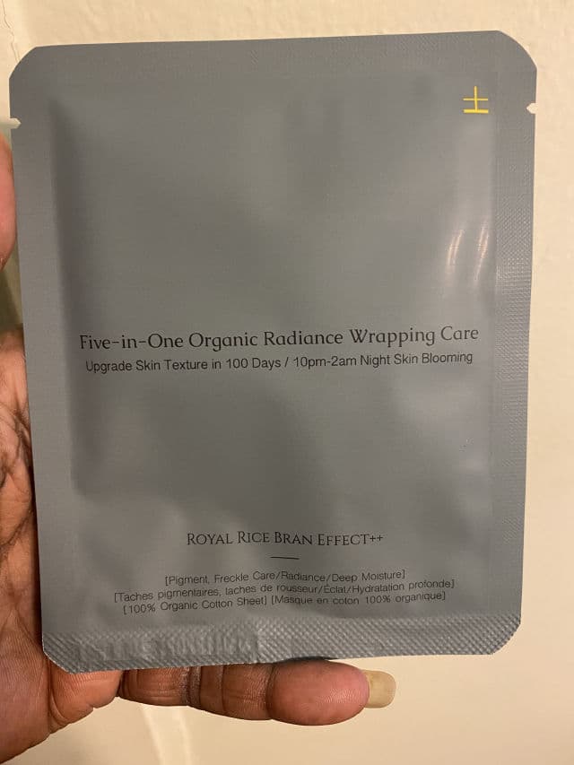 XUYONI Royal Rice Bran Effect++ Face Mask review photo by Georgialion47