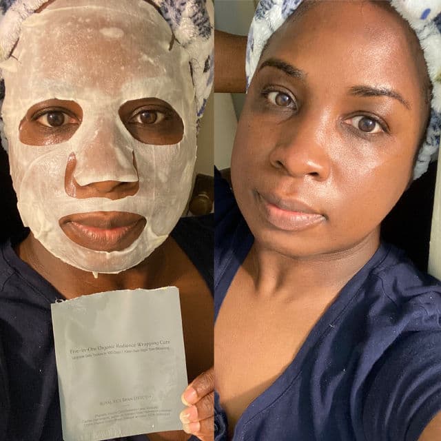XUYONI Royal Rice Bran Effect++ Face Mask review photo by Georgialion47