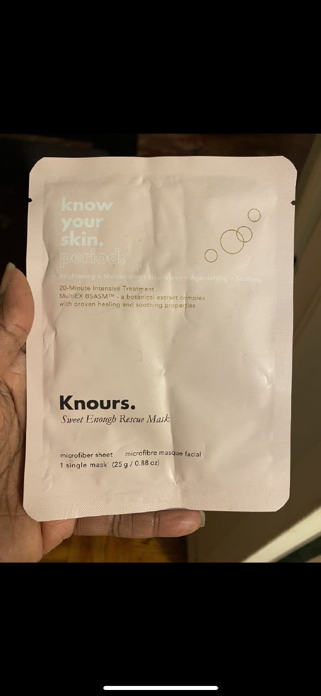 Knours Sweet Enough Rescue Mask review photo by Georgialion47