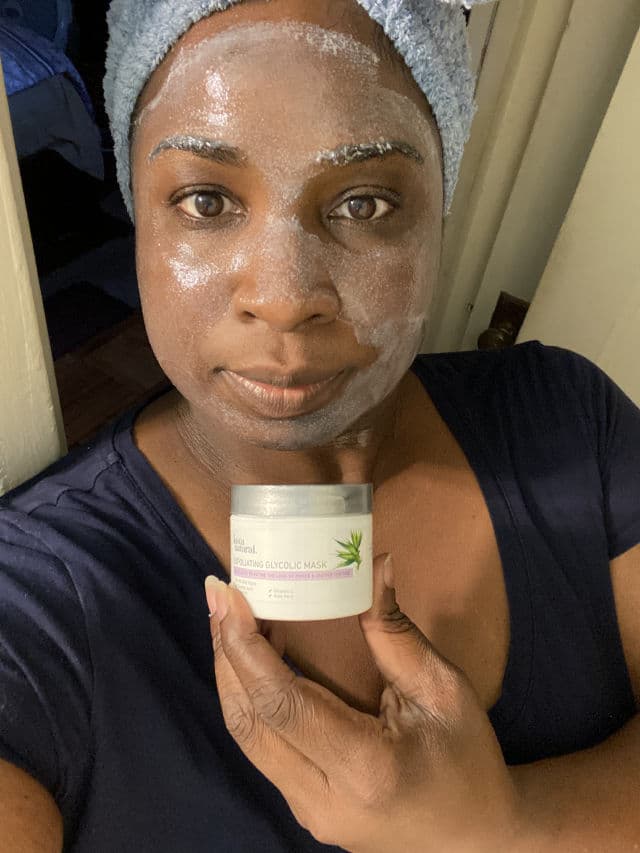 InstaNatural Exfoliating Glycolic Mask review photo by Georgialion47