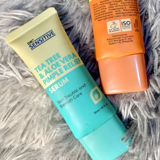 Dr. Sensitive Tea Tree and Aloe Pimple Relief Serum review photo by Gerene