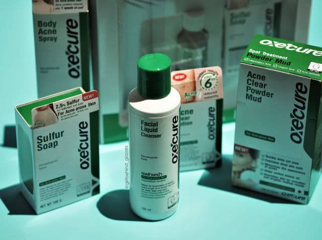 Oxecure Facial Liquid Cleanser review photo by NikkiGBG