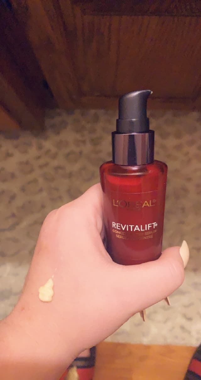 L'Oreal Paris RevitaLift Triple Power Concentrated Serum Treatment review photo by GreekGirlGlam