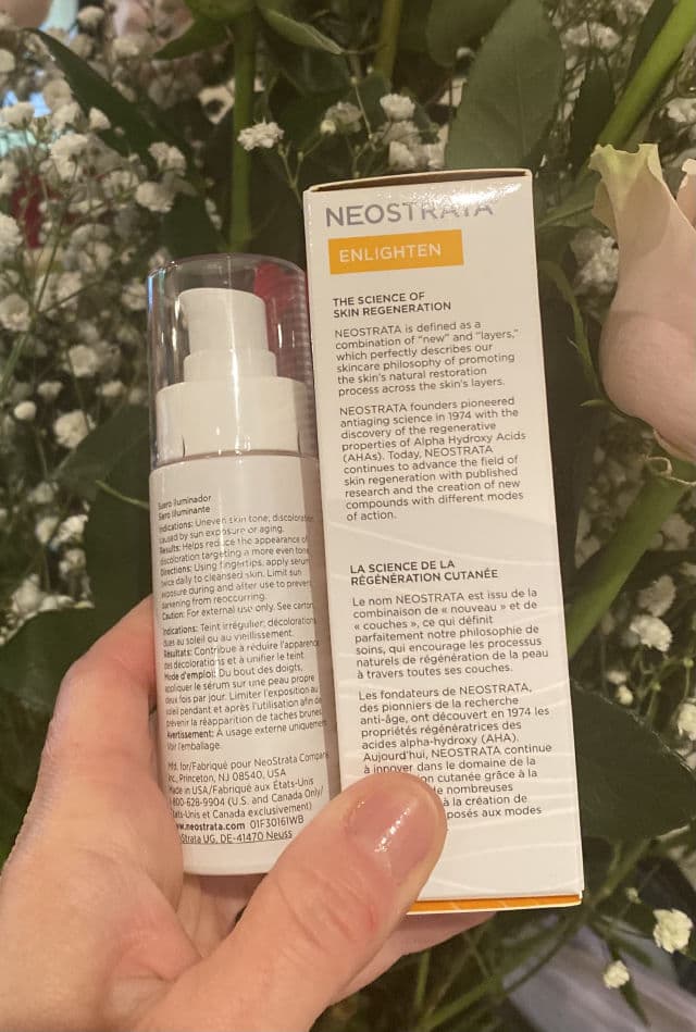NeoStrata Enlighten Illuminating Serum review photo by Glamamama21