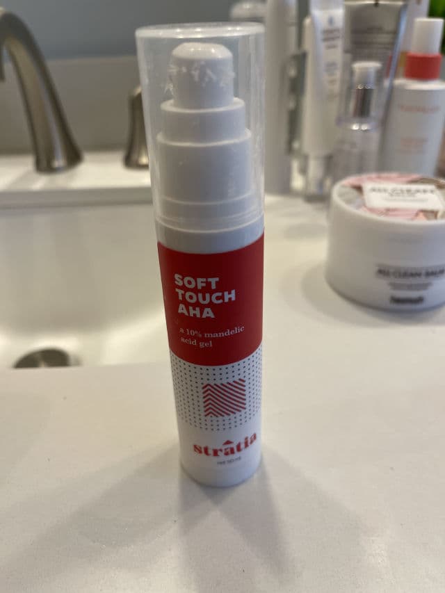 Stratia Soft Touch AHA review photo by Glenn