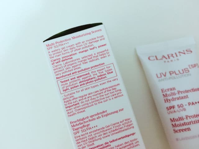 Clarins UV Plus [5P] Anti-Pollution Sunscreen Multi-Protection MoisturizingSPF50 PA+++ review photo by Glowingclouds