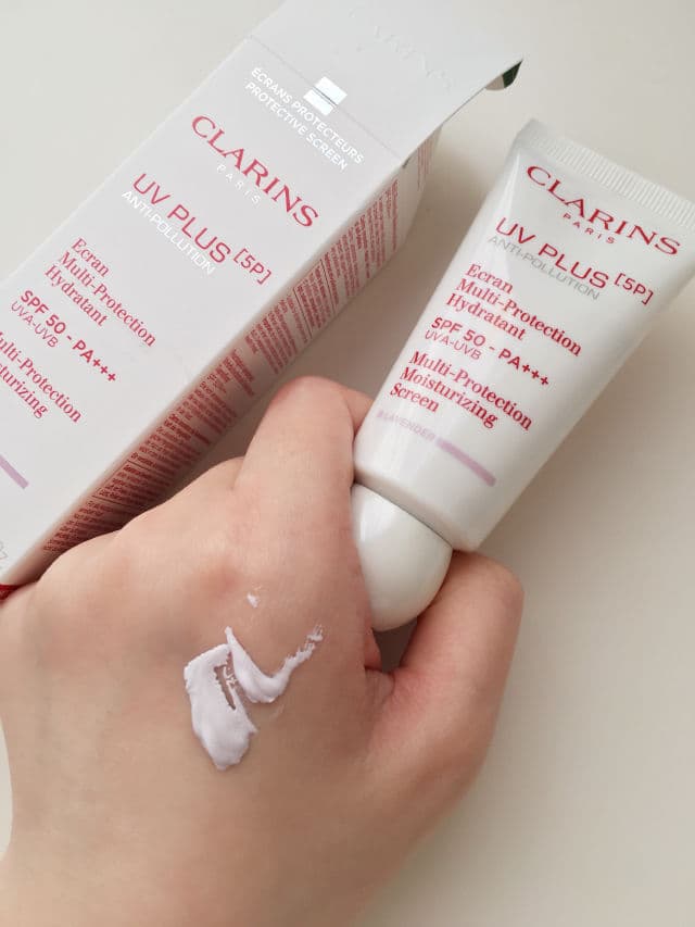 Clarins UV Plus [5P] Anti-Pollution Sunscreen Multi-Protection MoisturizingSPF50 PA+++ review photo by Glowingclouds