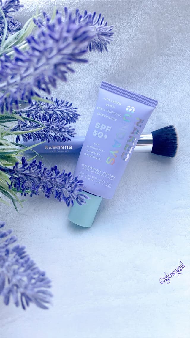 Naked Sundays SPF50+ Collagen Glow 100% Mineral Lotion review photo by GlowyGail