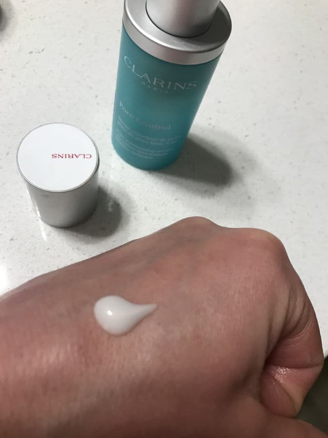 Clarins Pore Control review photo by Glowyforever