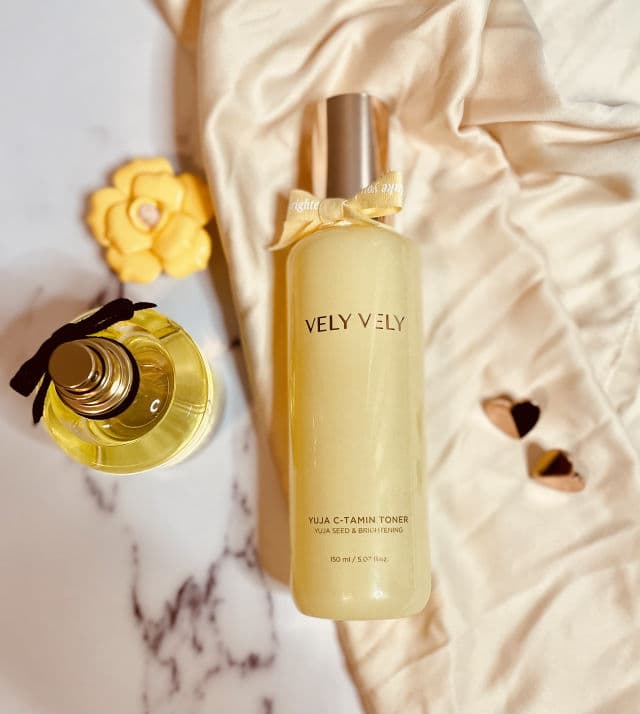 Vely Vely Yuja C-Tamin Toner review photo by Glowyjules