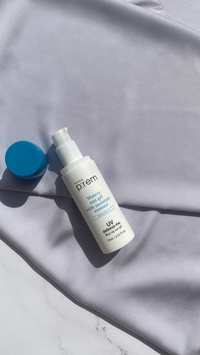 make p:rem UV Defense Me. Blue Ray Sun Gel SPF50 PA++++ review photo by GogumaChan