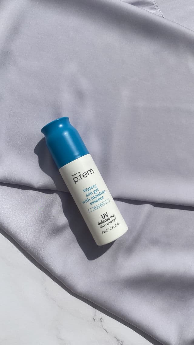 make p:rem UV Defense Me. Blue Ray Sun Gel SPF50 PA++++ review photo by GogumaChan