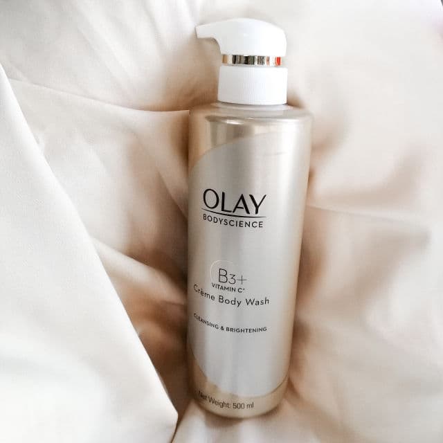 Olay Body Science Cleansing and Nourishing Crème Body Wash with Niacinamide review photo by GracyGrace