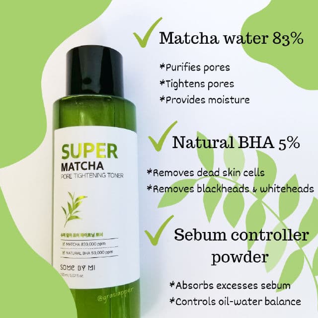 Some By Mi Super Matcha Pore Tightening Toner review photo by GracyGrace