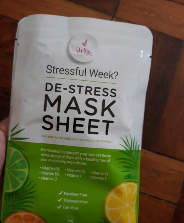 iWhite Korea De-Stress Mask Sheet review photo by Gray17