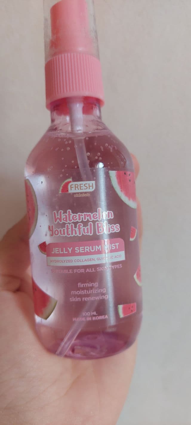 Fresh Skinlab Watermelon Youthful Bliss Jelly Serum Mist	 review photo by Gray17