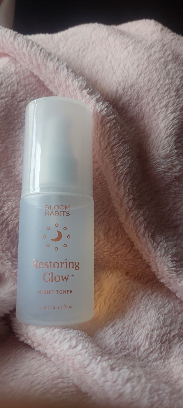 Bloom Habits Restoring Glow Night Toner review photo by Gray17