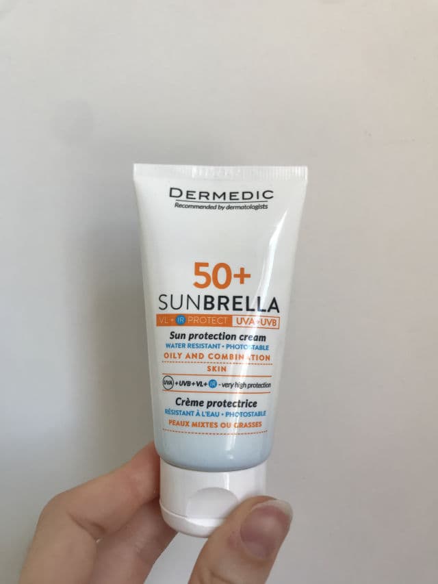 Dermedic Sun Protection Cream - Oily and Mixed Skin SPF 50+ review photo by Grethi
