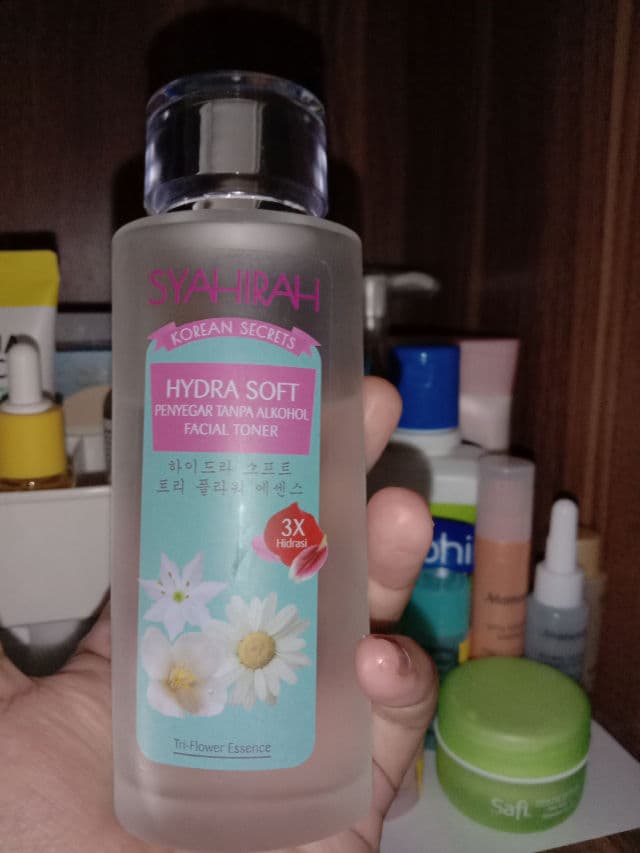 Syahirah Korean Secrets Hydra Soft Facial Toner review photo by HananAdzman
