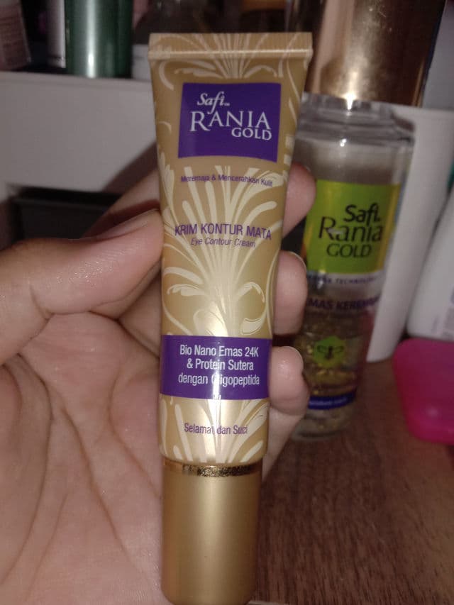 Safi Gold Eye Contour Cream review photo by HananAdzman