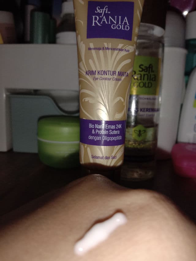 Safi Gold Eye Contour Cream review photo by HananAdzman
