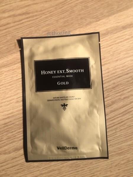 WellDerma  Honey Ext.Smooth Essential Mask Gold review photo by Vivianie
