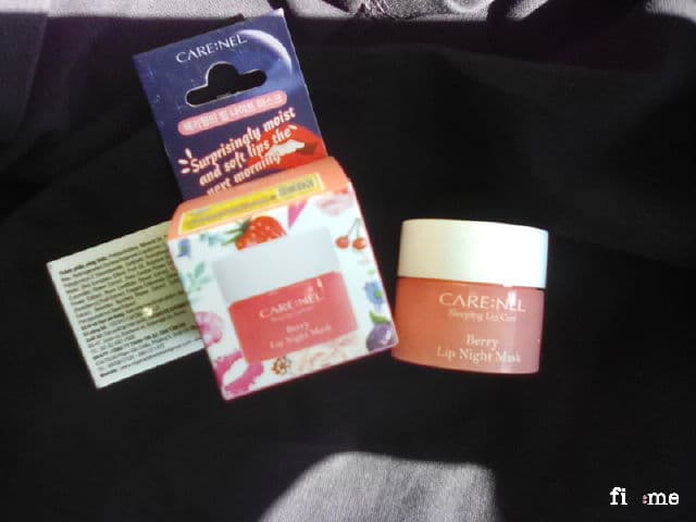 Care:nel Berry Lip Sleeping Mask review photo by Vivianie