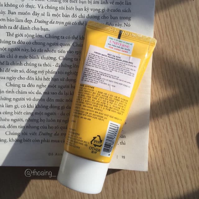 A'pieu Fresh Mate Basil Mask (Hydrating) review photo by Vivianie