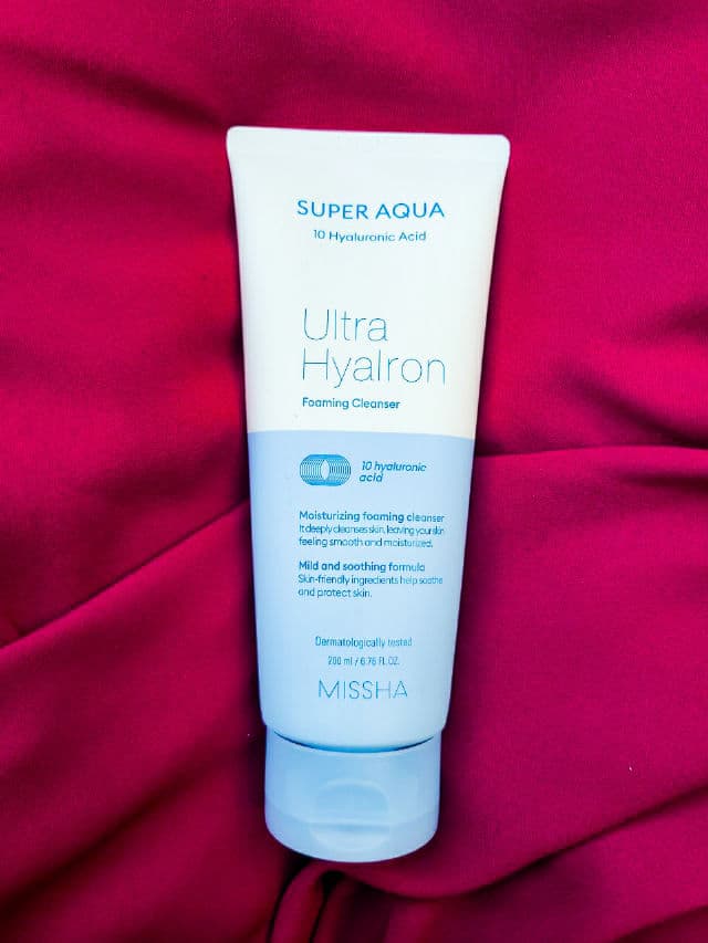 MISSHA Super Aqua Ultra Hyalron Cleansing Cream review photo by HK25