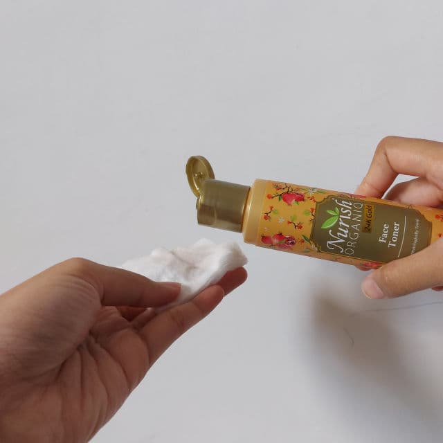 Nurish Organiq 24k Gold Toner review photo by Hadharatina