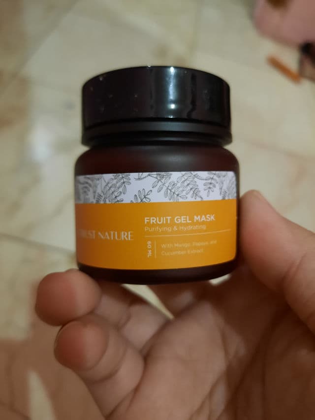 I Trust Nature Fruit Gel Mask review photo by glowediaries