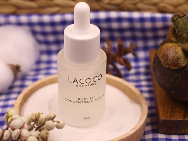 Lacoco en nature Bust Fit Concentrate Serum review photo by glowediaries