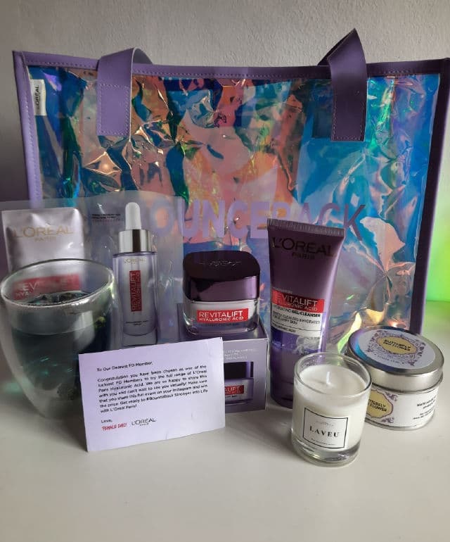 L'Oreal Paris Revitalift Hyaluronic Acid Plumping Fresh Mix Serum review photo by glowediaries