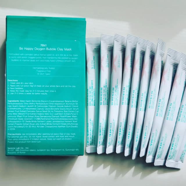 76N1 Be Happy Oxygen Bubble Clay Mask  review photo by Happyzai168