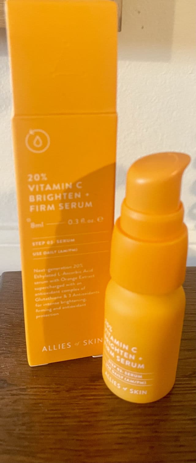 Allies of Skin 20% Vitamin C Brighten and Firm Serum review photo by Hebskin
