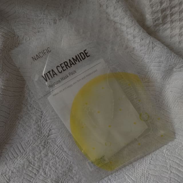 Nacific Vita Ceramide Moisture Mask Pack review photo by OlyaAlink