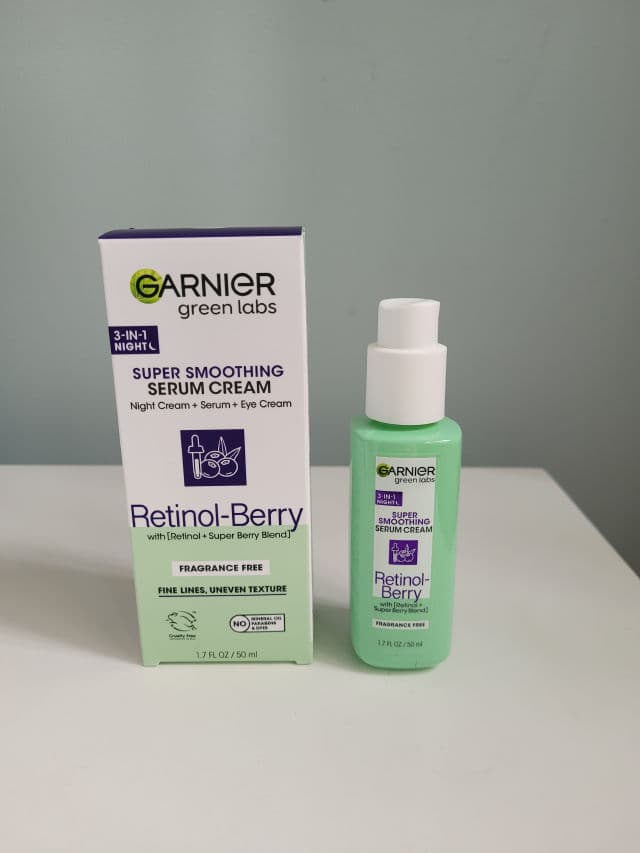 Garnier Green Labs Retinol-Berry Super Smoothing 3 in 1 Serum Cream review photo by HelgaAv