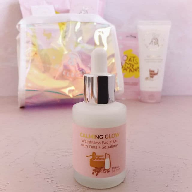 FaceTory Oats Calming Glow Weightless Facial Oil review photo by Hendrika01