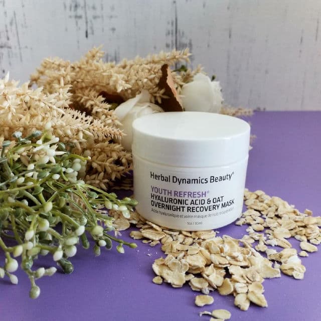Herbal Dynamics Beauty Youth Refresh® Hyaluronic Acid & Oat Overnight Recovery Mask review photo by Hendrika01