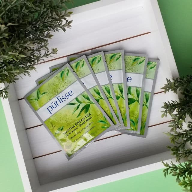 Purlisse Matcha Green Tea Antioxidant Sheet Mask review photo by Hendrika01