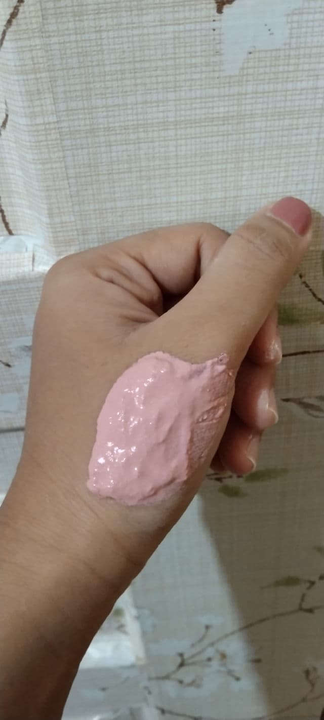 Teddy Clubs Pink Lava Acne Powder Mask review photo by Behindthedew