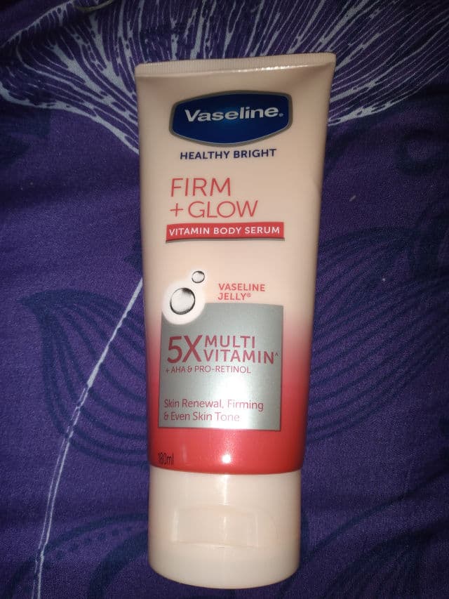 Vaseline Healthy Bright Vitamin Body Serum Firm Glow review photo by Hiday