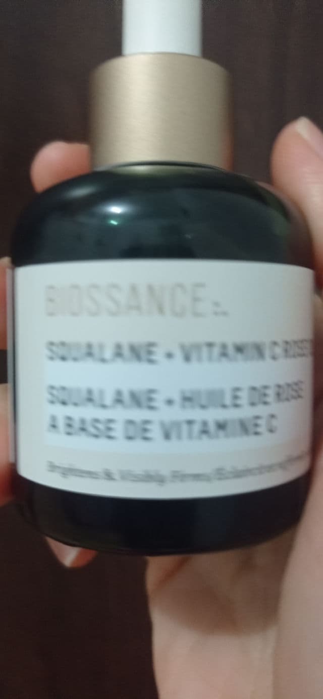 Biossance Squalane + Vitamin C Rose Oil review photo by Hollykatarina